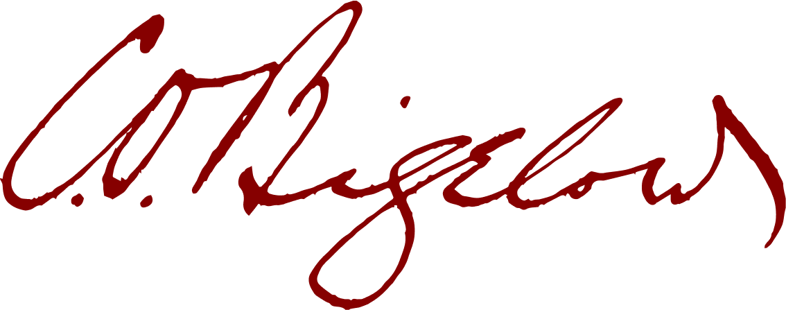 C.O. Bigelow Signature