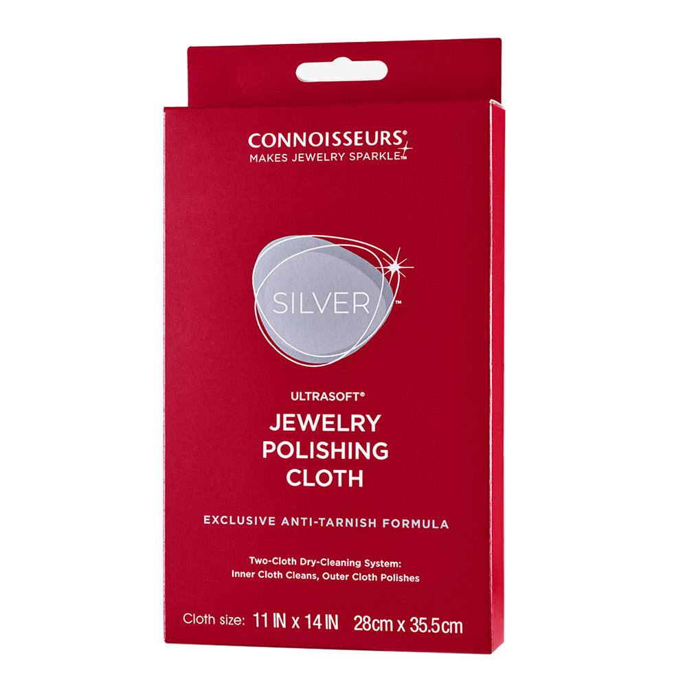 Connoisseurs 2 Part Gold Jewelry Polishing Cloth